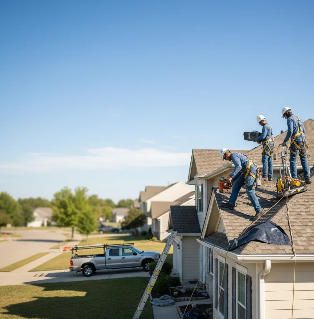 Roof Repair in Freeman